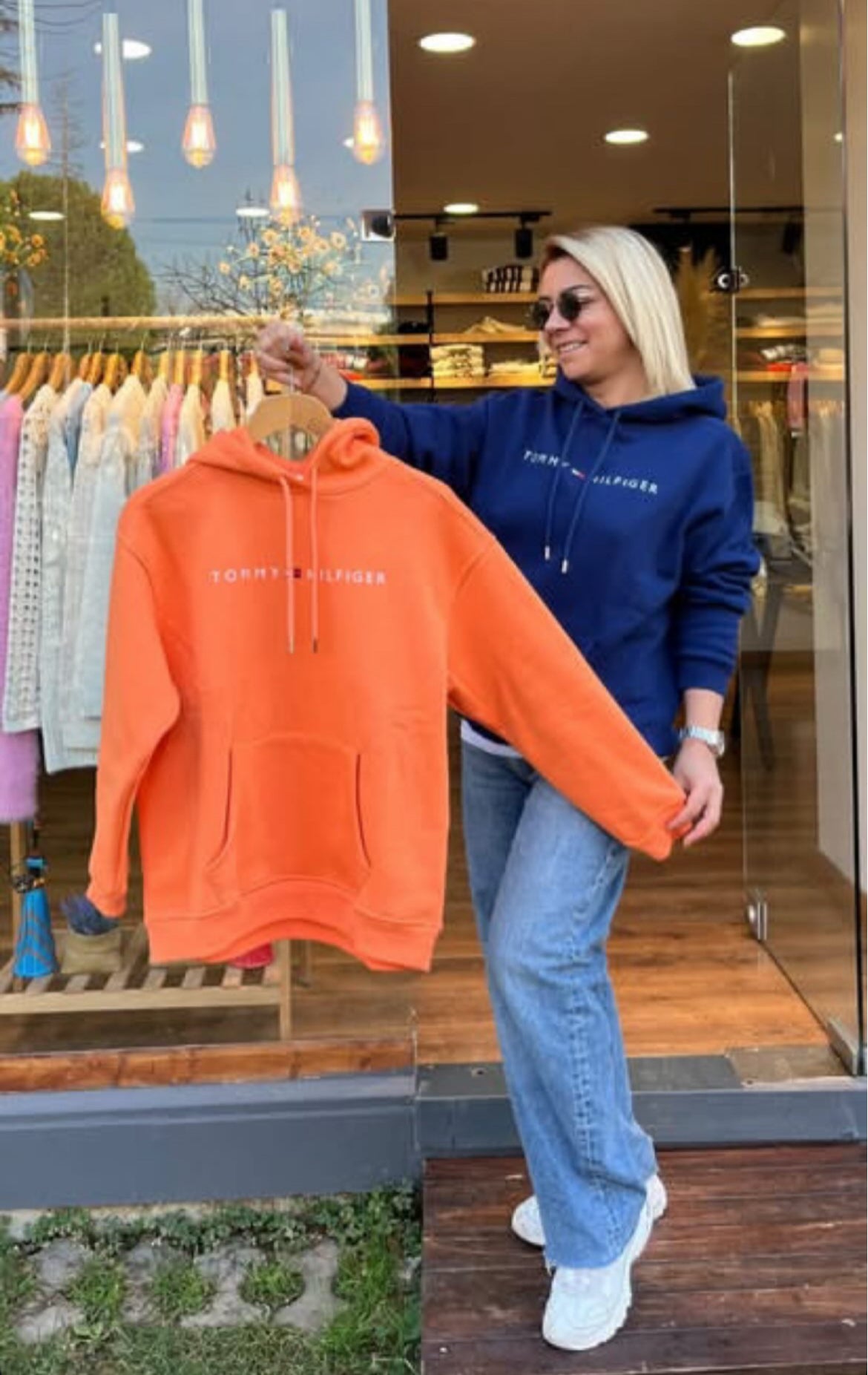 Kadın Kapşonlu Sweatshirt