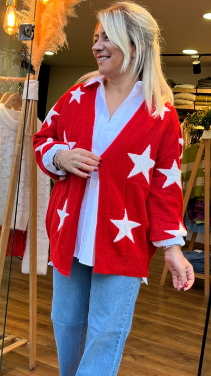 Yıldız Detay Triko hırka