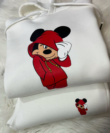 Mickey Mouse Kapşonlu Sweatshirt Takım