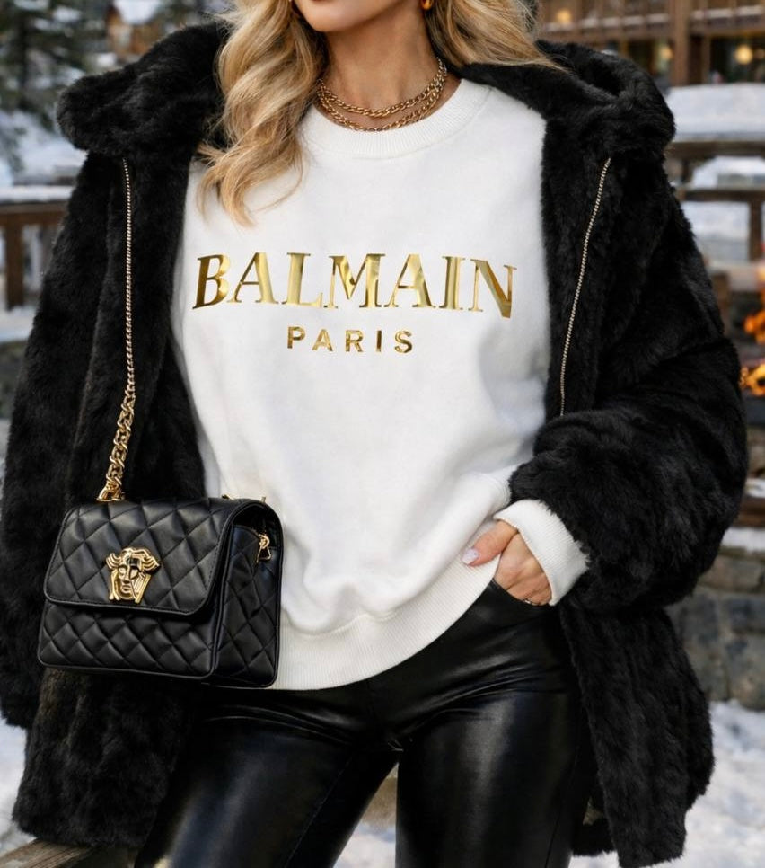 BLMN Gold Detay Sweatshirt