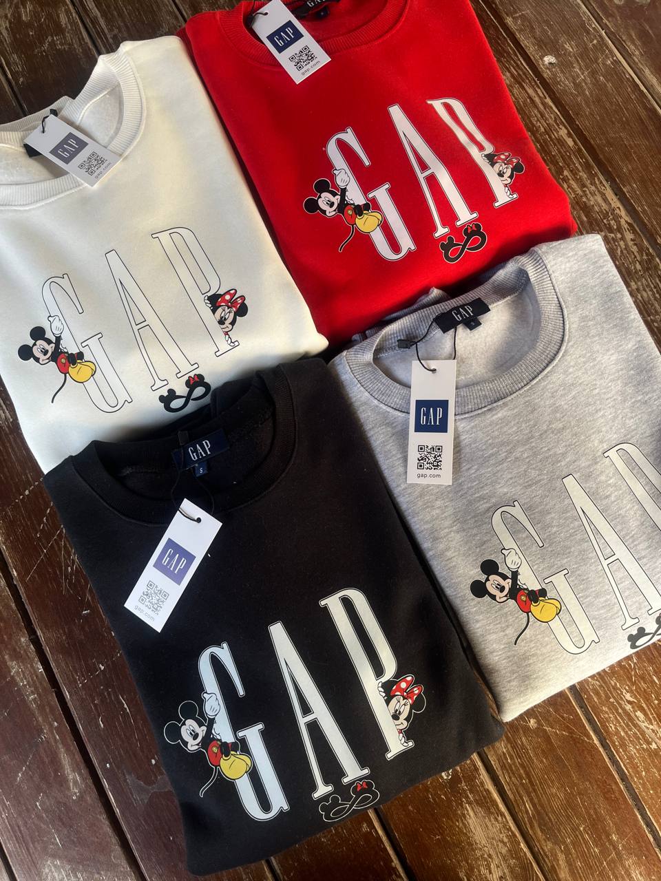 Kadın Mıckey Detay Sweatshirt