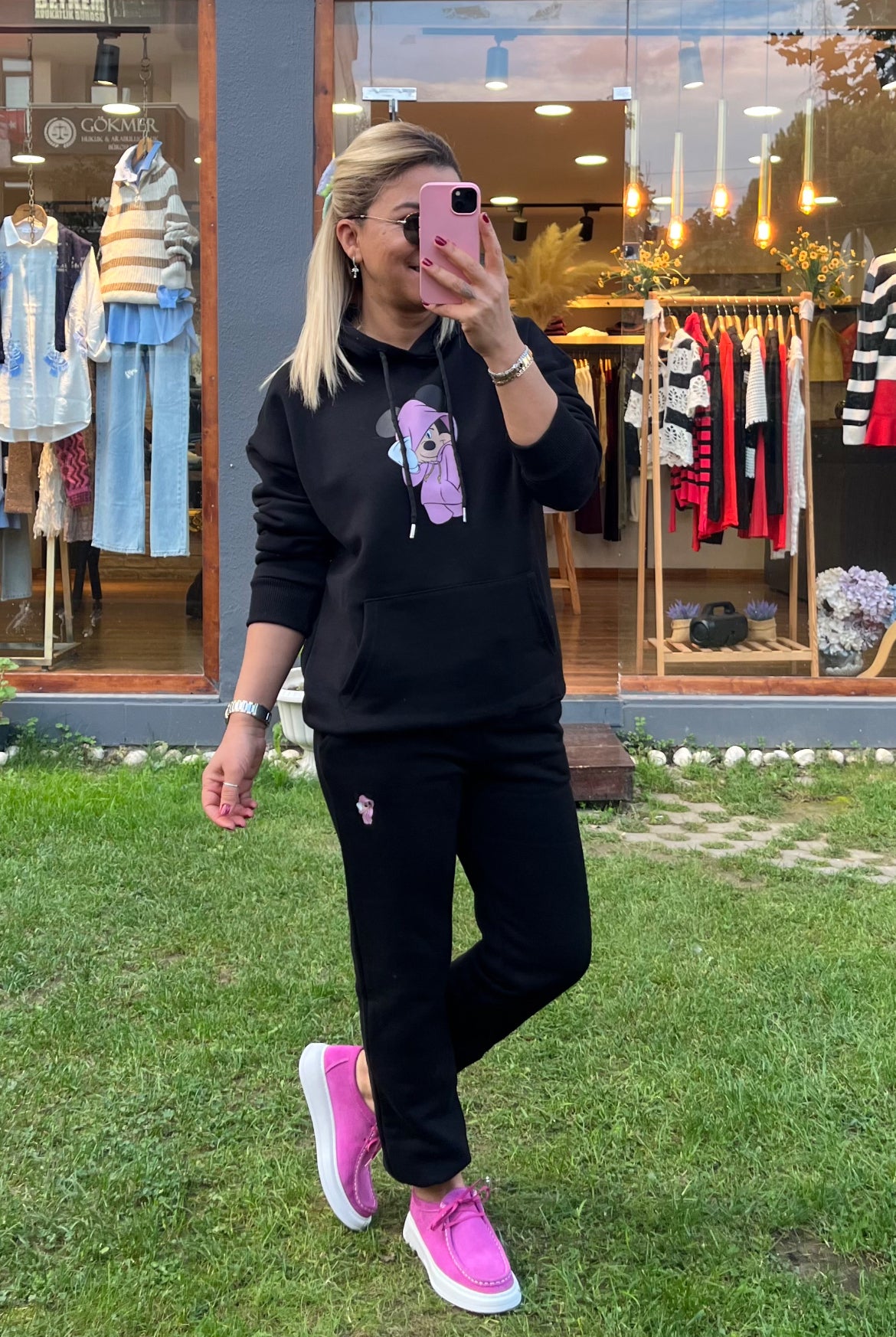 Mickey Mouse Kapşonlu TAKIM