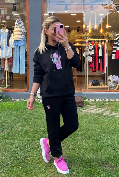 Mickey Mouse Kapşonlu TAKIM