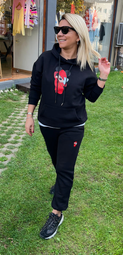 Mickey Mouse Kapşonlu TAKIM
