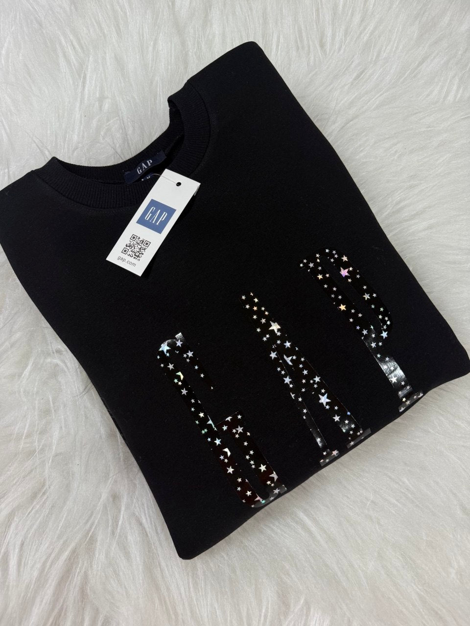 Yıldız Baskı Detay Sweatshirt